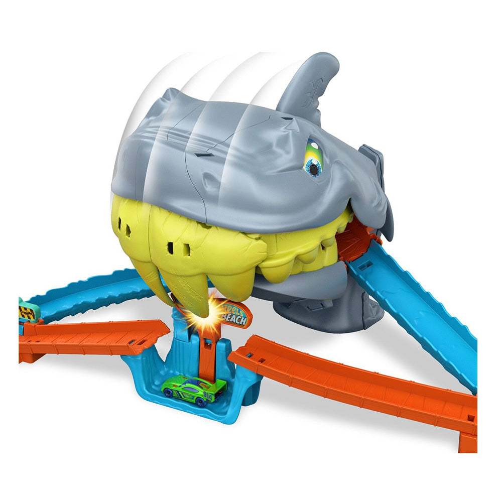 Hot Wheels City Shark Chomp Beach Πίστα