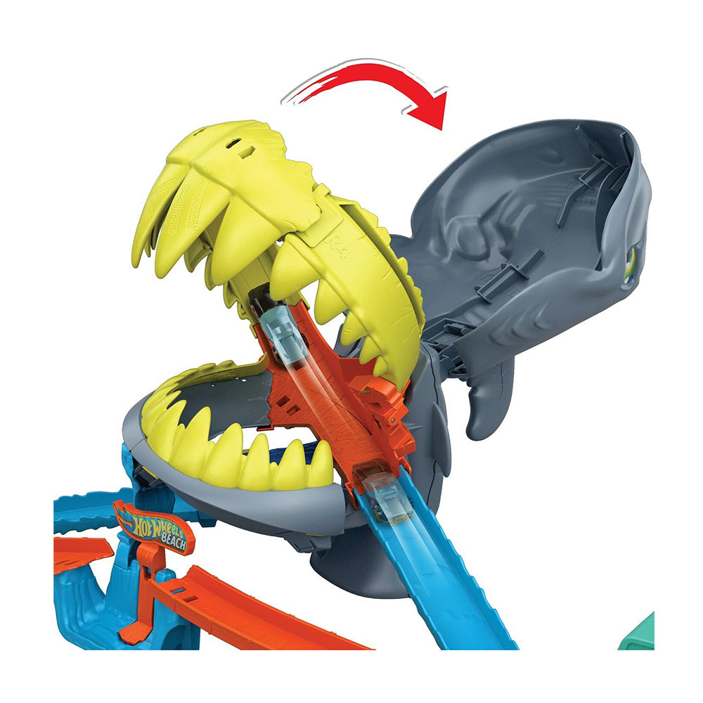 Hot Wheels City Shark Chomp Beach Πίστα