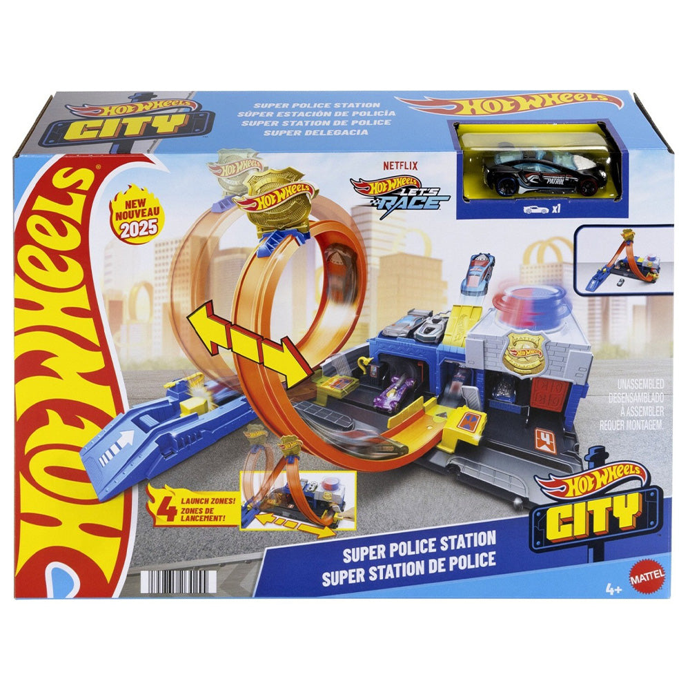 MattelMattel Hot Wheels City Super Αστυνομικό Τμήμα Όχημαpapell.gr