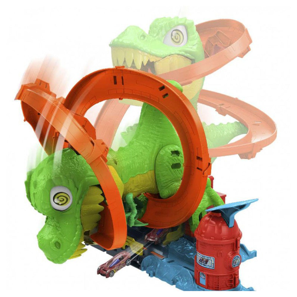 MattelMattel Hot Wheels City T-Rex Πυροσβεστικός Σταθμόςpapell.gr