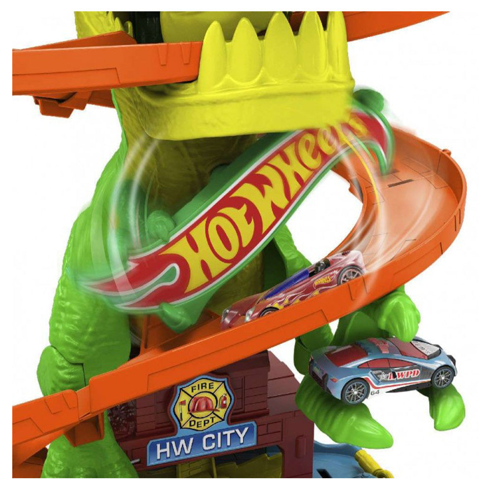 MattelMattel Hot Wheels City T-Rex Πυροσβεστικός Σταθμόςpapell.gr