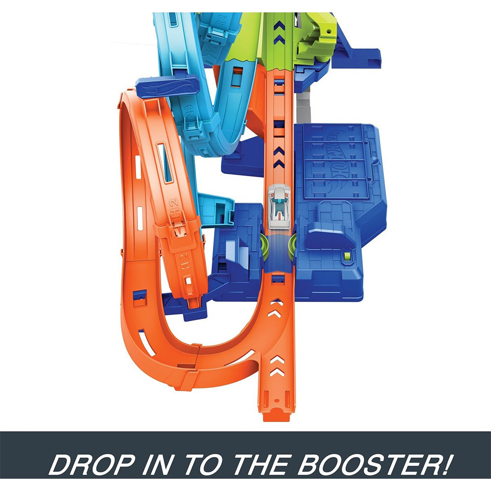 Hot Wheels Πίστα Συγκρούσεων Με 4 Λουπ Όχημα Παιχνίδι 