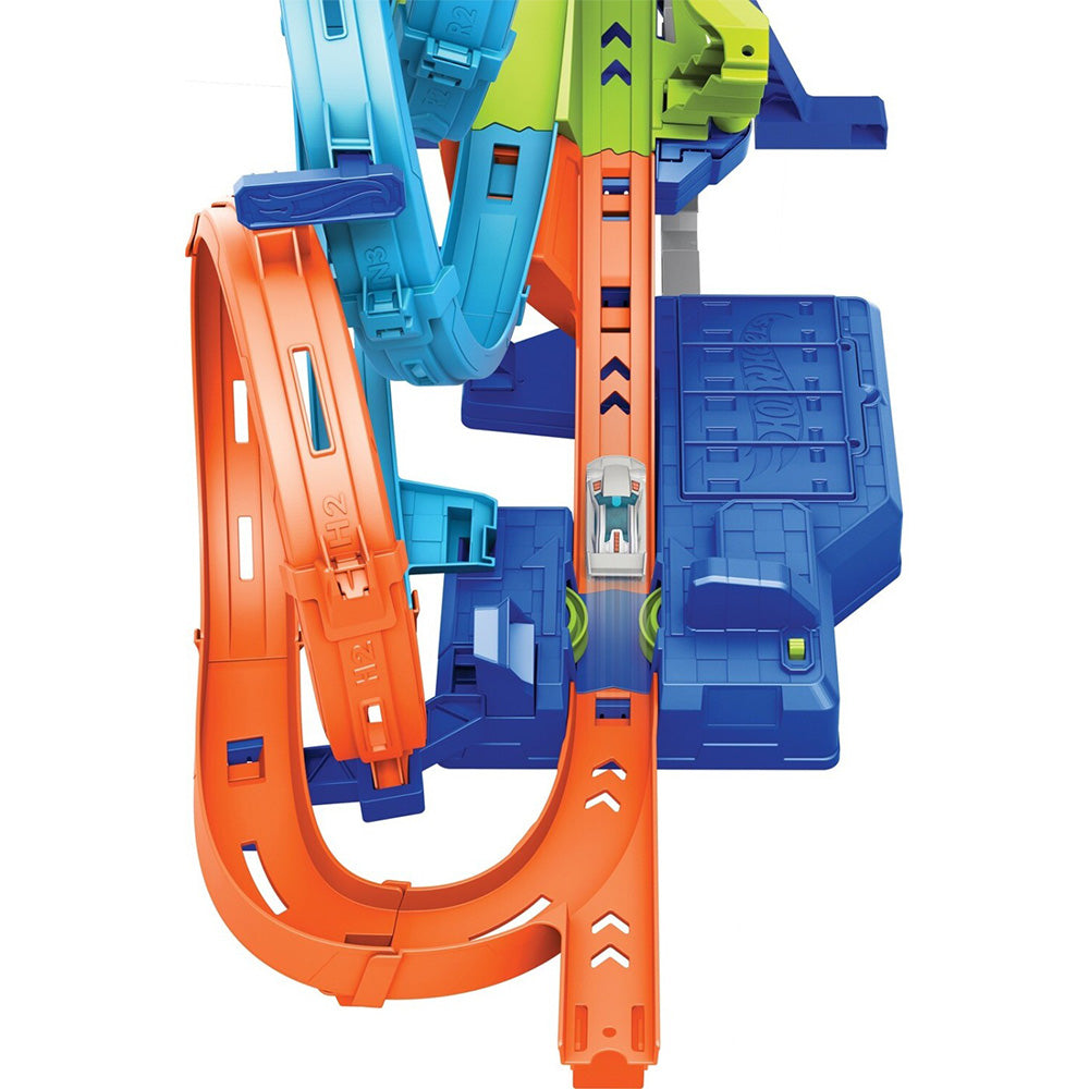 Hot Wheels Πίστα Συγκρούσεων Με 4 Λουπ Όχημα Παιχνίδι 