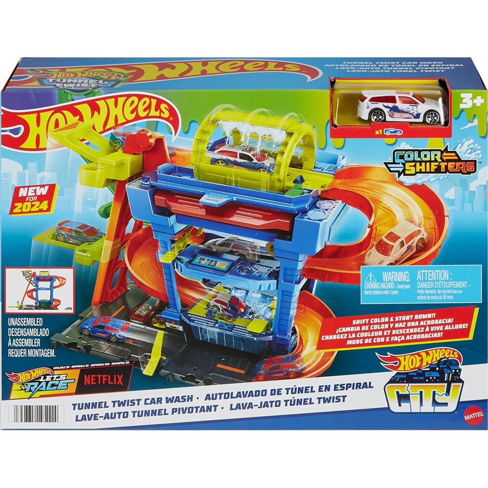 Hot Wheels City Tunnel Twist Car Wash