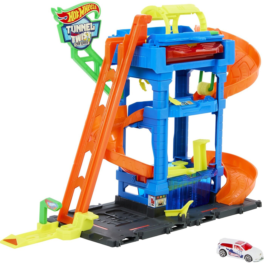 Hot Wheels City Tunnel Twist Car Wash