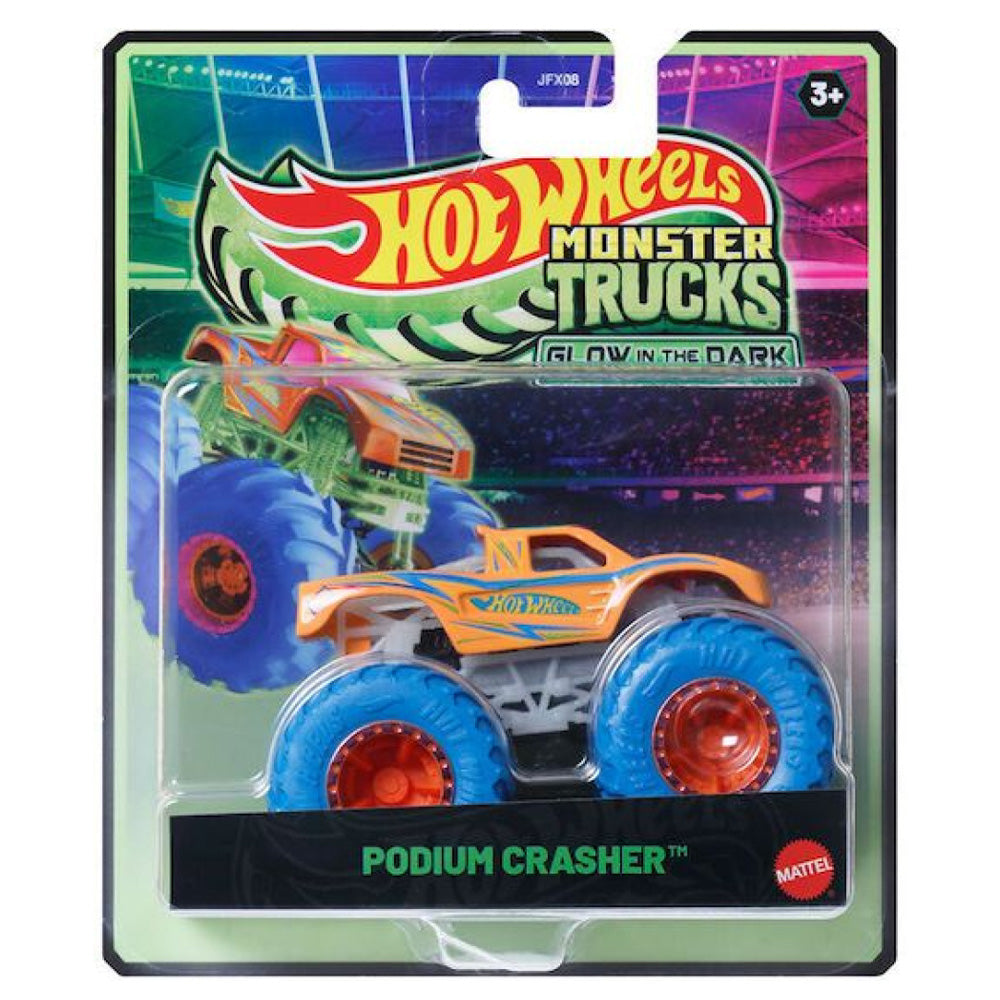 MattelHot Wheels Monster Trucks Όχημα – Glow In The Darkpapell.gr
