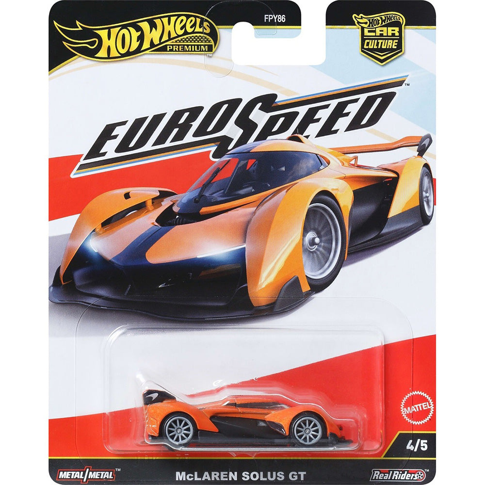 Hot Wheels Premium Car Culture Eurospeed Mclaren Solus GT 