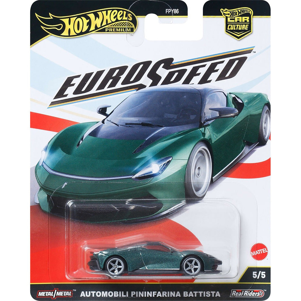 Hot Wheels Premium Car Culture Eurospeed Pininfarina Battista 