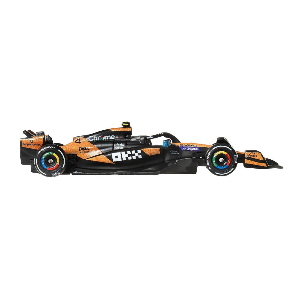 Hot Wheels Premium F1 2025 Συλλεκτικό Μοντέλο Αυτοκινήτου McLaren Team 4