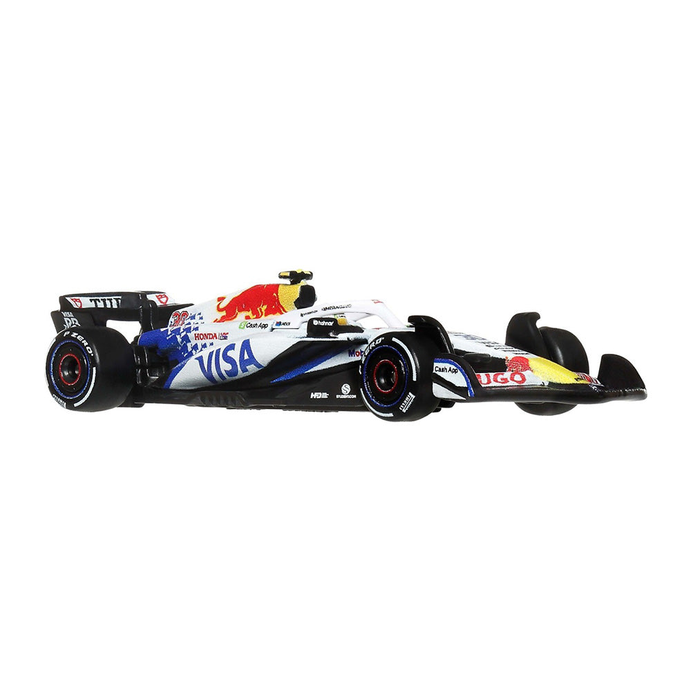 Hot Wheels Premium F1 2025 Συλλεκτικό Μοντέλο Αυτοκινήτου Visa Cash App Racing Bulls