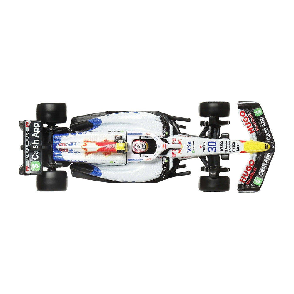 Hot Wheels Premium F1 2025 Συλλεκτικό Μοντέλο Αυτοκινήτου Visa Cash App Racing Bulls