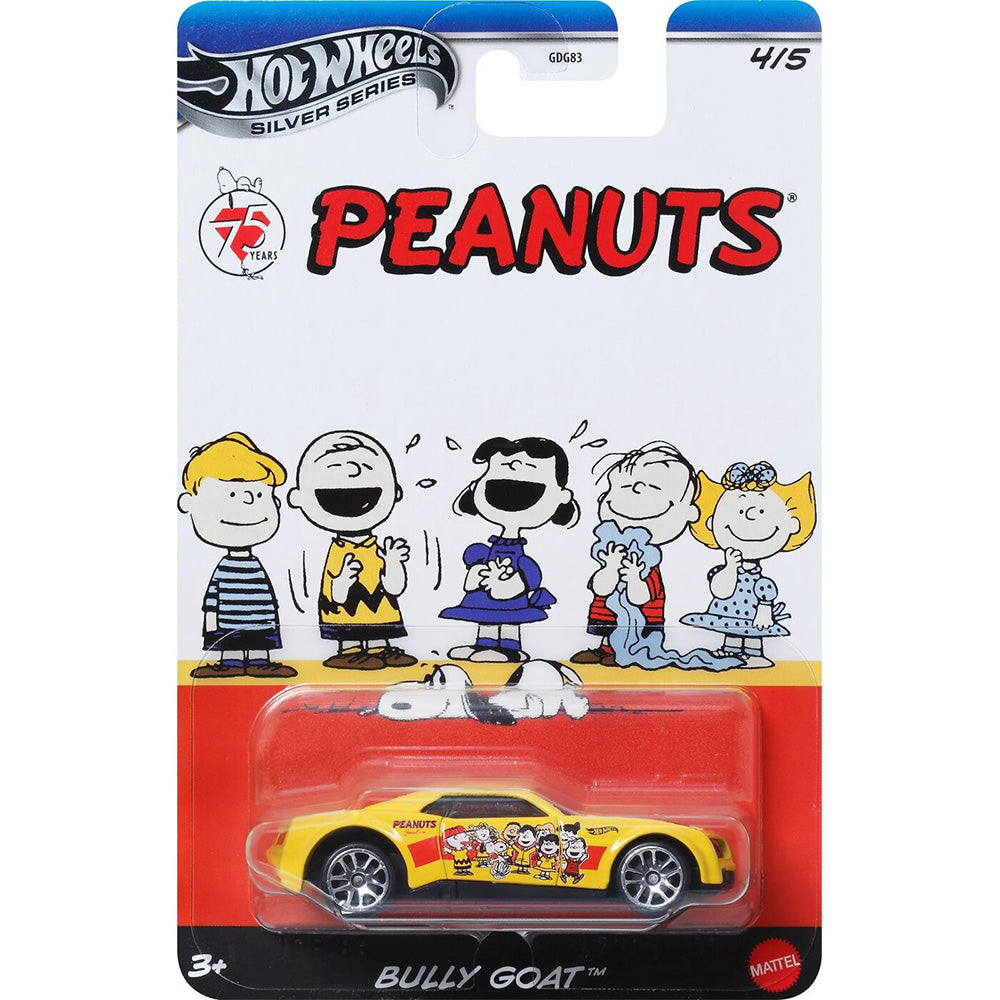 Hot Wheels Peanuts Silver Series Bully Goat 