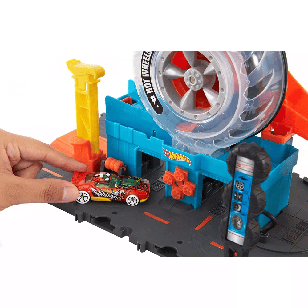 MattelHot Wheels Πίστα City Με Περιστρεφόμενες Ρόδες Super Twist Tipe Shoppapell.gr