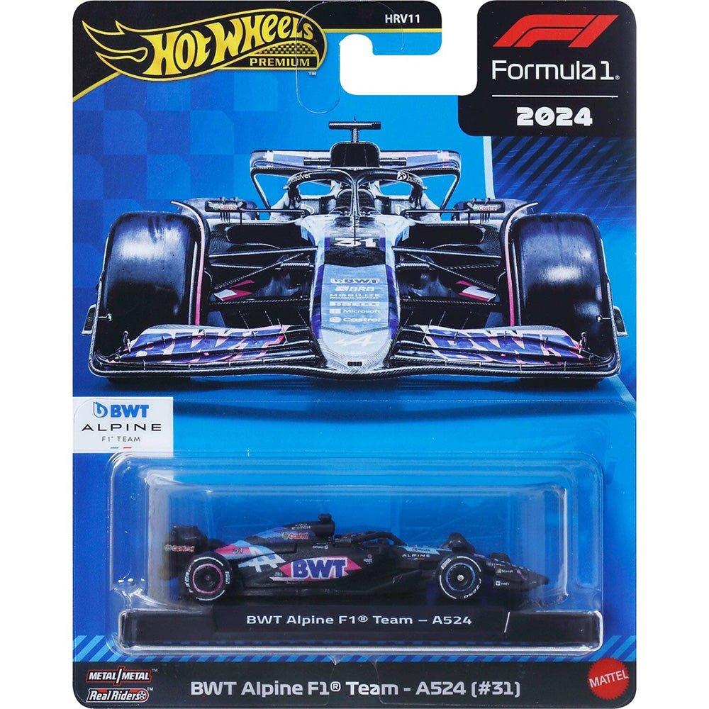 Hot Wheels Συλλεκτικό Αυτοκινητάκια F1 Rc Tm Α524 Alpine