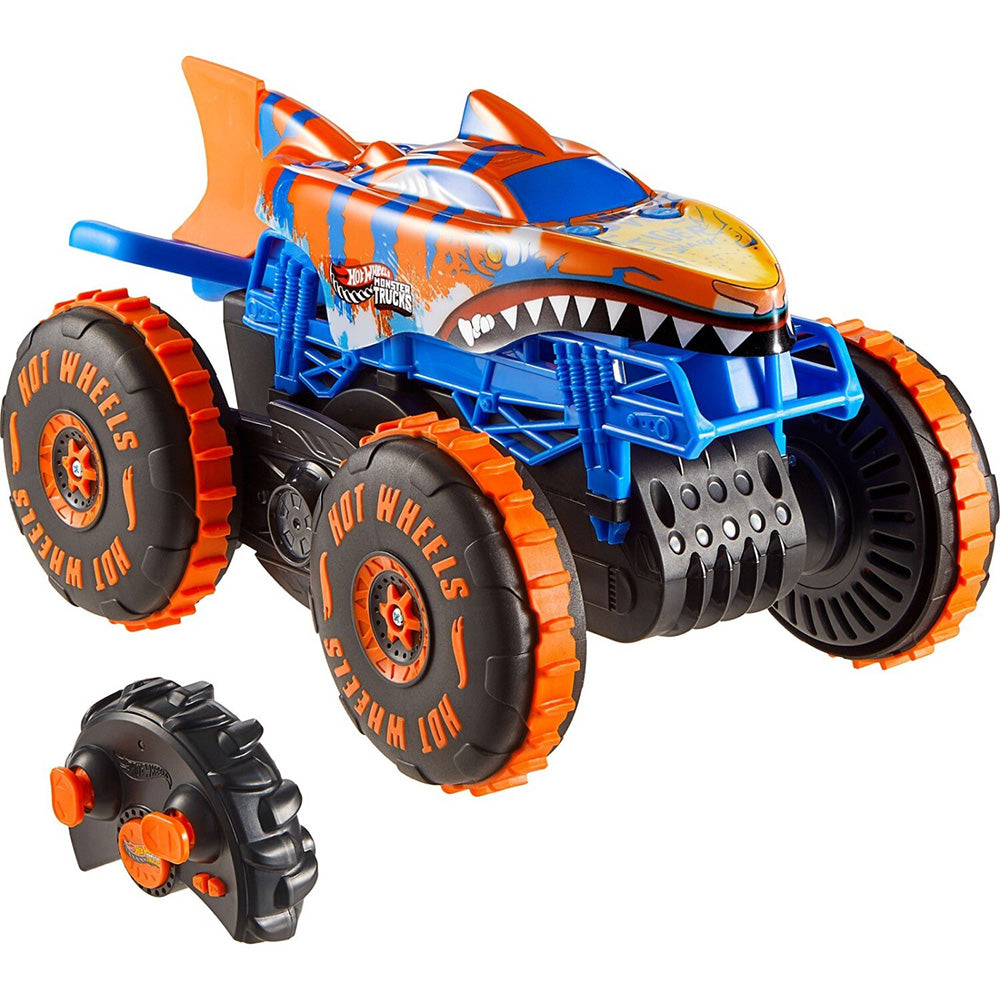 Hot Wheels R/C Tiger Shark Που Σκαρφαλωνει 1:15 Monster Trucks Όχημα Παιχνίδι 