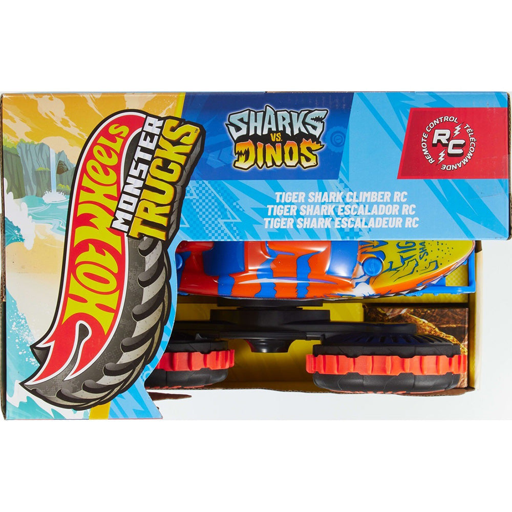 Hot Wheels R/C Tiger Shark Που Σκαρφαλωνει 1:15 Monster Trucks Όχημα Παιχνίδι 