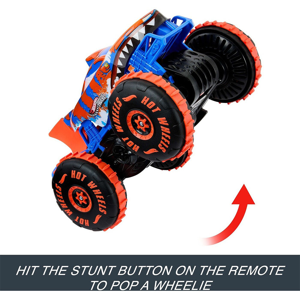 Hot Wheels R/C Tiger Shark Που Σκαρφαλωνει 1:15 Monster Trucks Όχημα Παιχνίδι 