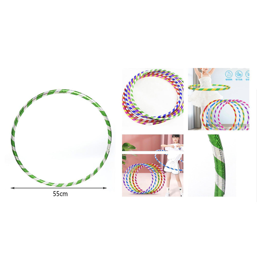 Χούλα Χουπ 55 εκ σε 6 Χρώματα – Παιδικό Παιχνίδι Γυμναστικής (1 Τεμάχιο)