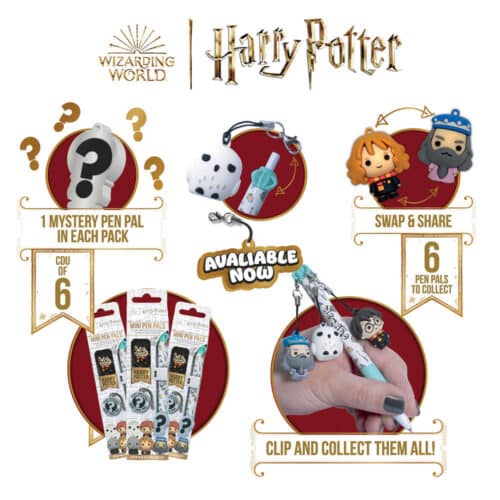 Harry Potter Mystery Mini Pen Pals- Στυλο Με Φιγουρες