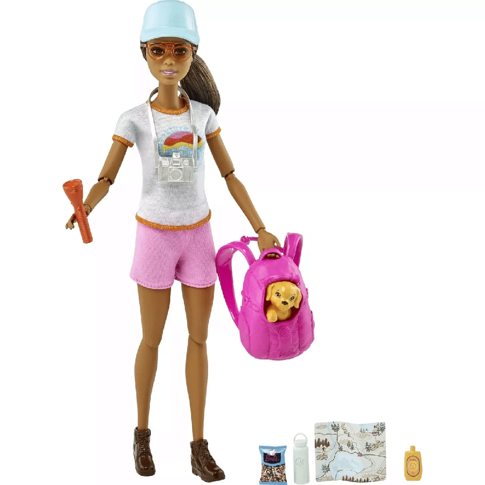 Barbie Wellness Ημερα Ομορφιας Hiking Doll