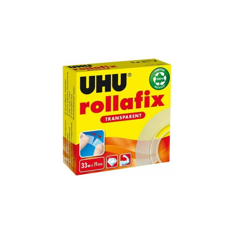 Uhu Rollafix Διαφανη 33Χ19 Εκ