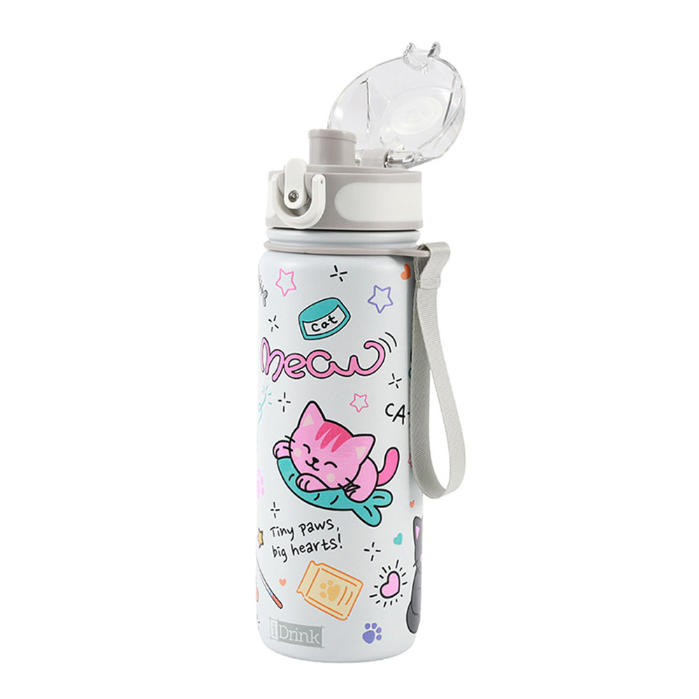 I Drink Ανοξείδωτο Θερμός Cat 595ml