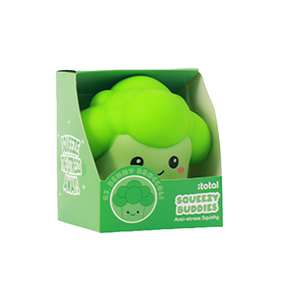 i-Total Anti-stress Squishy 10.3x9x14.2 εκ Fresh Market - Benny Broccoli