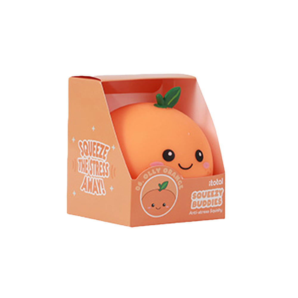 i-Total Anti-stress Squishy 12x10.8x11 εκ Fresh Market - Olly Orange