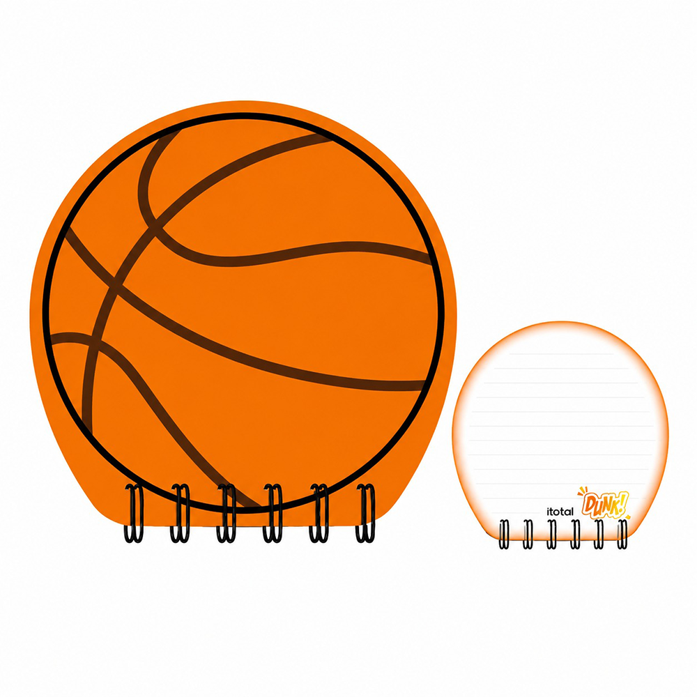 i-Total Μπλοκ Σημειώσεων Basketball 11,7x11 εκ