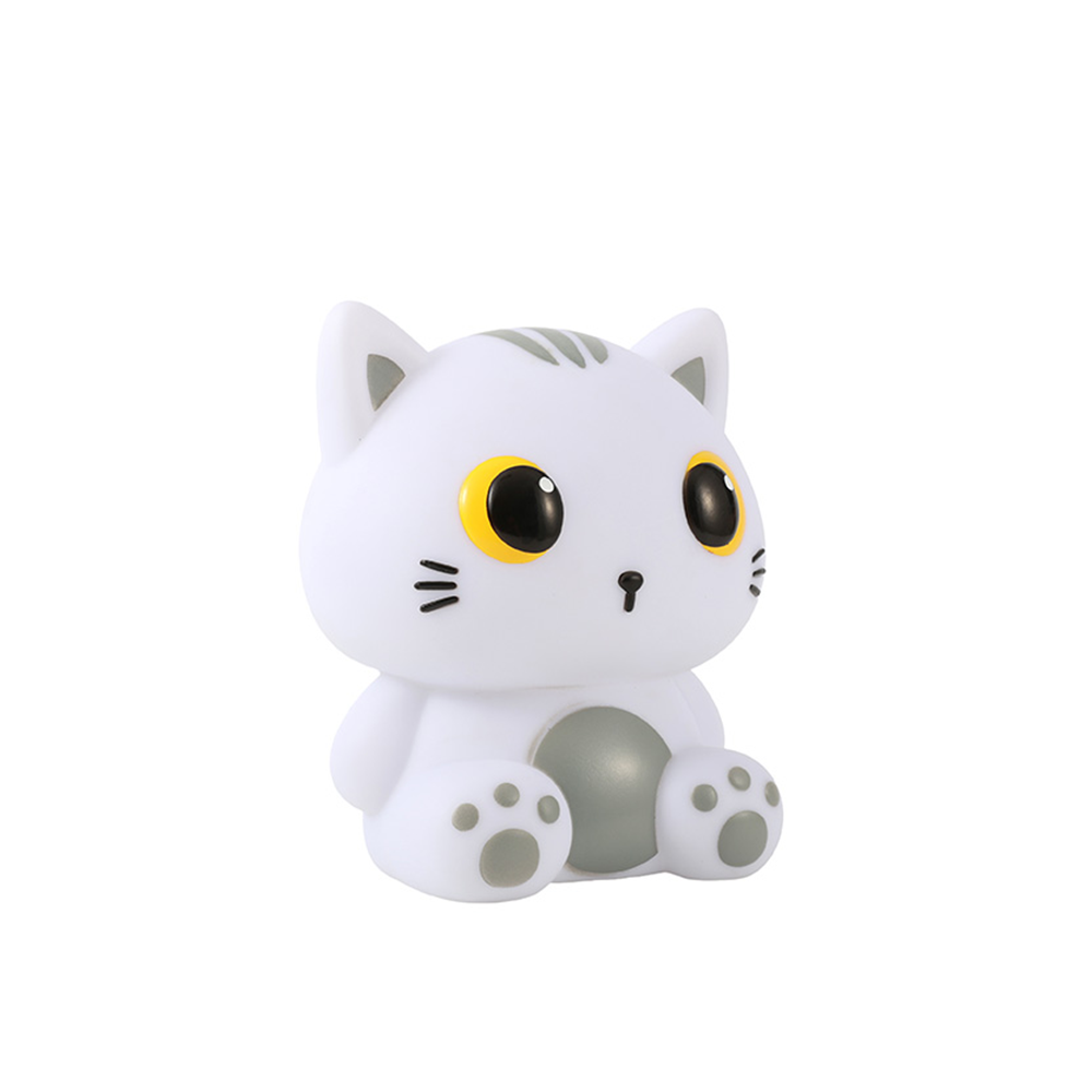 i-Total Φως Νυκτός Dream Glow White Cat 18x15x12,5 εκ