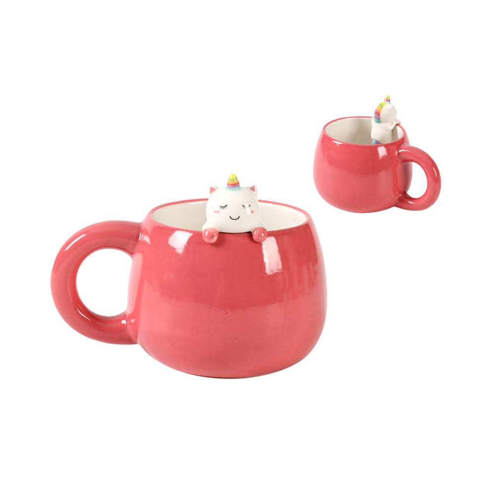 I Total Κεραμική Κούπα Charm Unicorn 450 ml