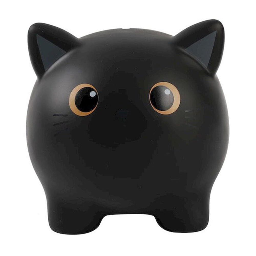 I Total Πλαστικός Κουμπαράς Black Cat 18x15.5 εκ