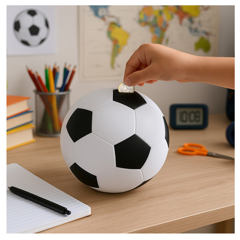 I Total Πλαστικός Κουμπαράς Football 18x15 εκ