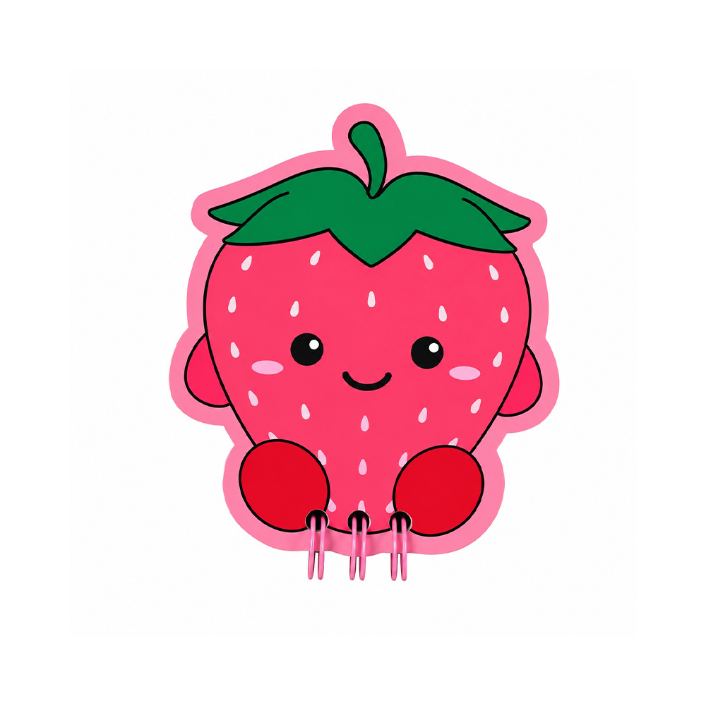 i-Total Mini Fruit Μπλοκ Σημειώσεων Φράουλα 11,7x11 εκ