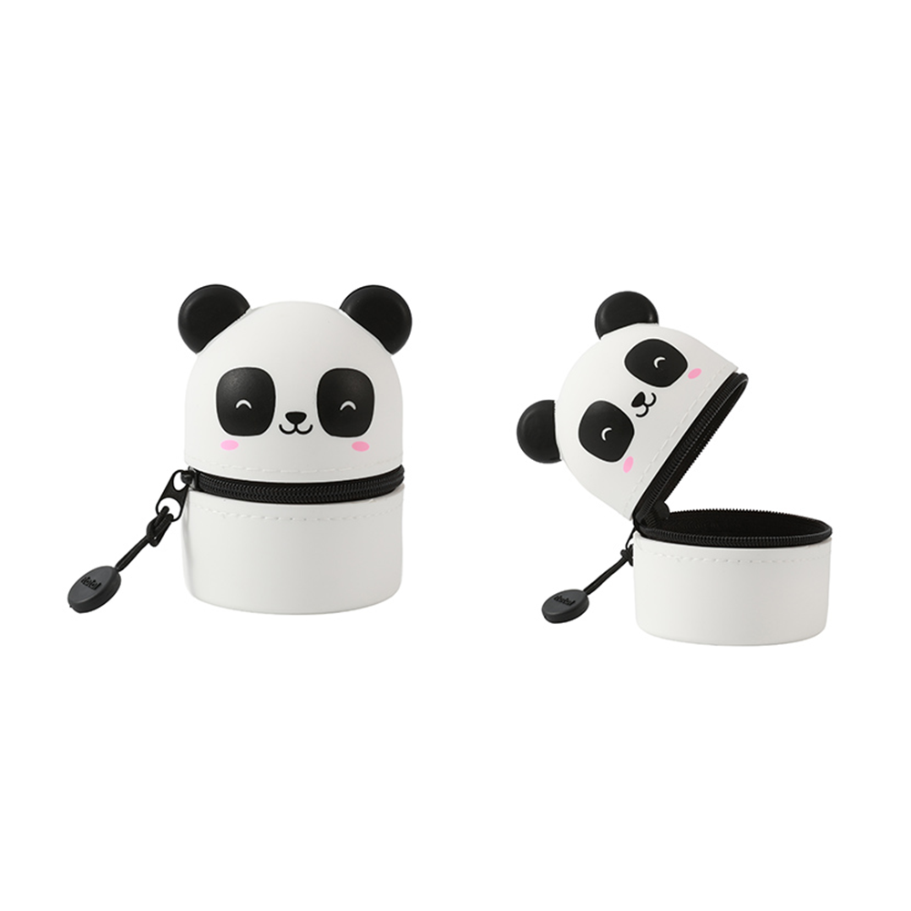 i-Total Mini Silicone Κασετίνα Panda 8,5 εκ