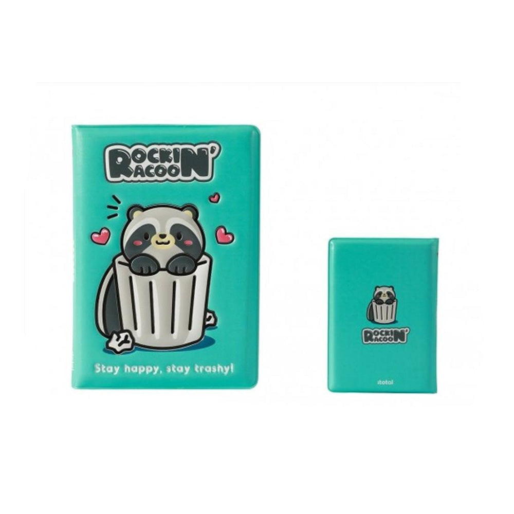 i-Total Σημειωματάριο Chunky 3D Rockin' Racoon