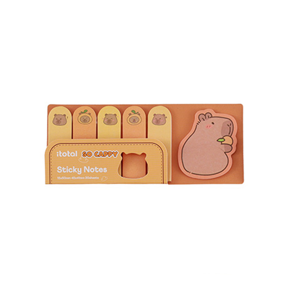 I - Total Σετ Χαρτάκια Sticky Notes & Tab So Cappy Πορτοκαλί
