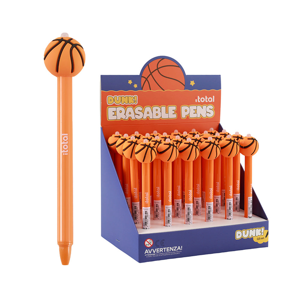 I Total Στυλό Που Σβήνει 0,5mm Basketball- 1 Tμχ