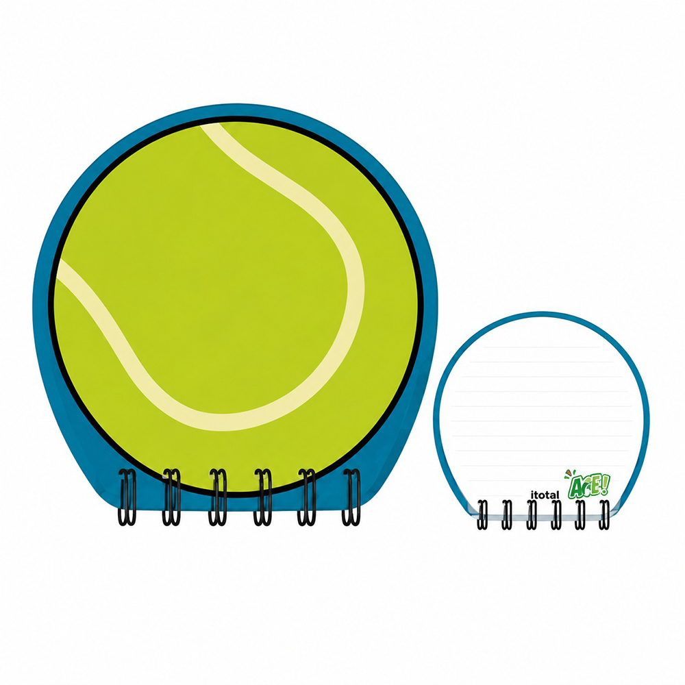 i-Total Μπλοκ Σημειώσεων Tennis 11,7x11 εκ
