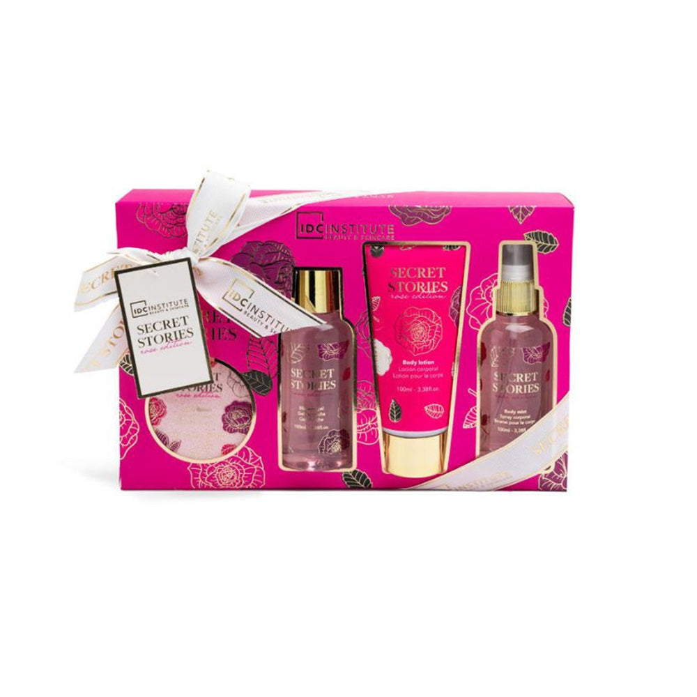 IDC Institute Bath Set Secret Stories Rose 4 Τμχ