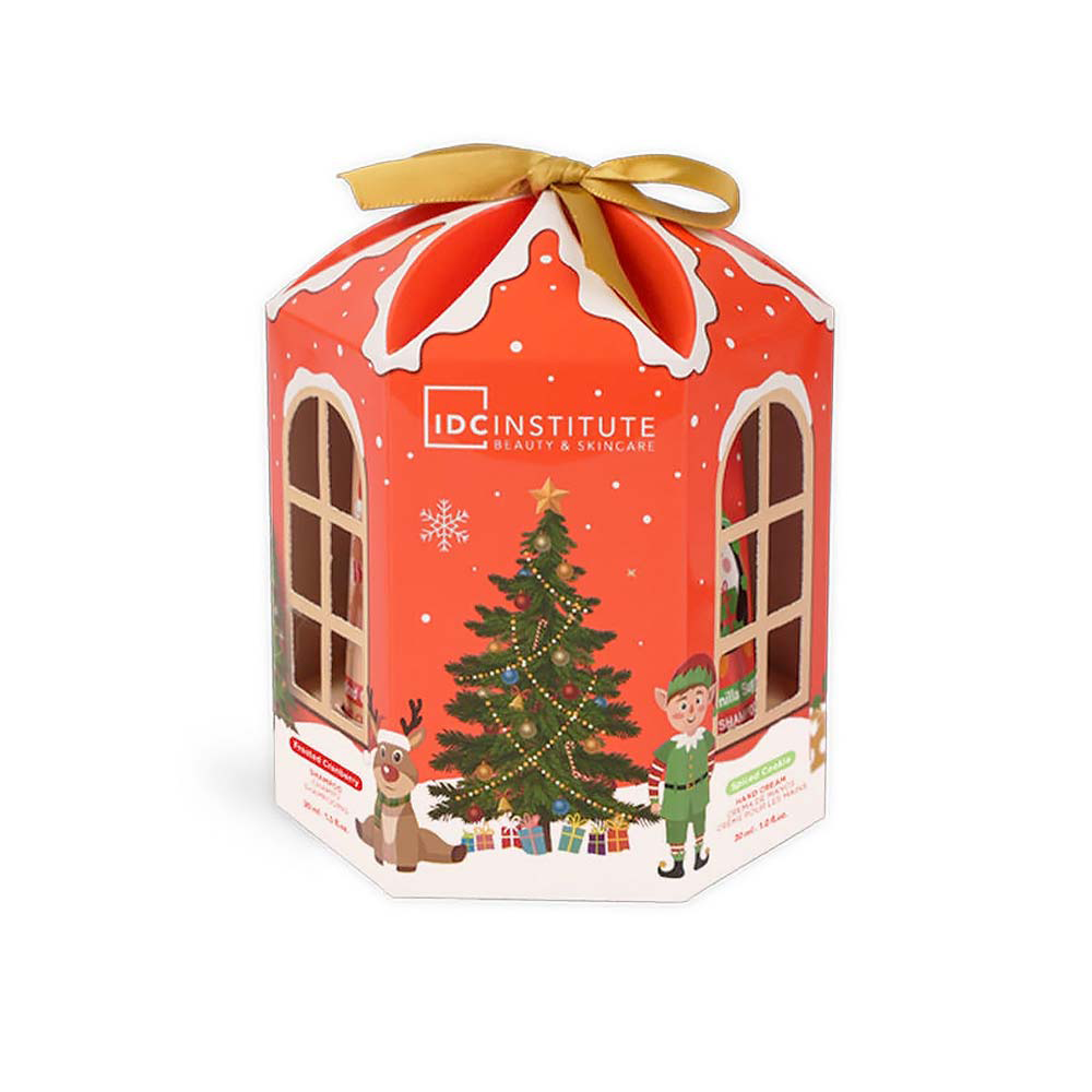 IDC Institute Christmas Box Trio Set – Χριστουγεννιάτικο Σετ Περιποίησης 3 Τμχ
