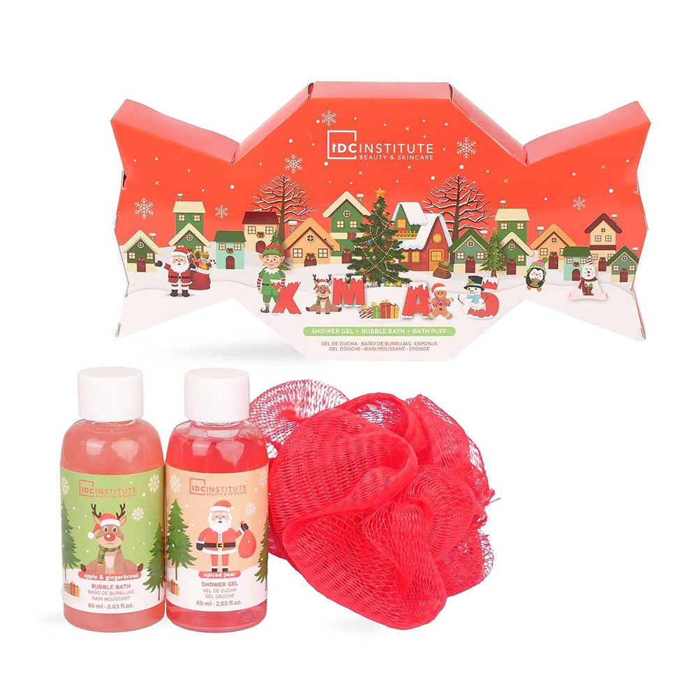 IDC Institute Christmas Caramel Set – Χριστουγεννιάτικο Σετ Μπάνιου & Περιποίησης 3 Τμχ