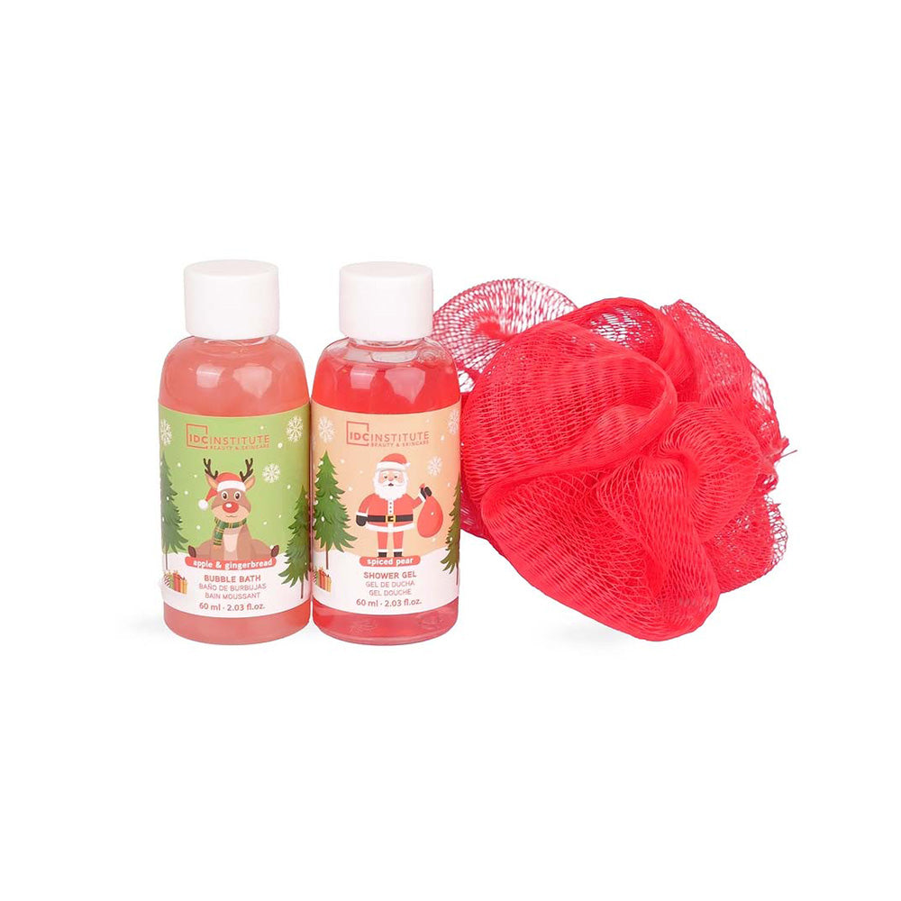 IDC Institute Christmas Caramel Set – Χριστουγεννιάτικο Σετ Μπάνιου & Περιποίησης 3 Τμχ