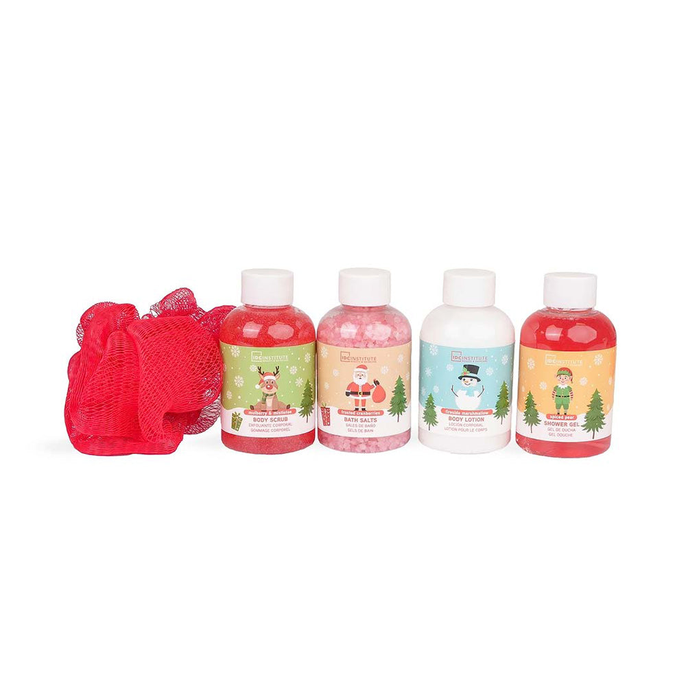 IDC Institute Christmas Carousel Set – Χριστουγεννιάτικο Σετ Περιποίησης 5 Τμχ