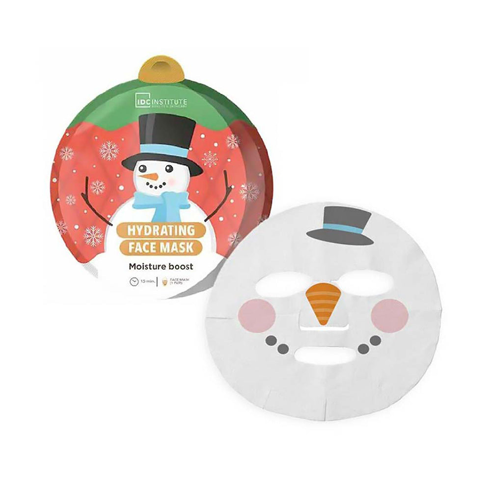 IDC Institute Christmas Hydrating Face Mask – Χριστουγεννιάτικη Υφασμάτινη Μάσκα Προσώπου 24gr