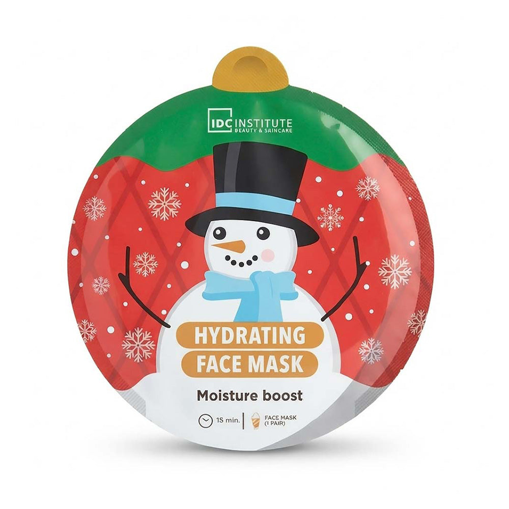 IDC Institute Christmas Hydrating Face Mask – Χριστουγεννιάτικη Υφασμάτινη Μάσκα Προσώπου 24gr