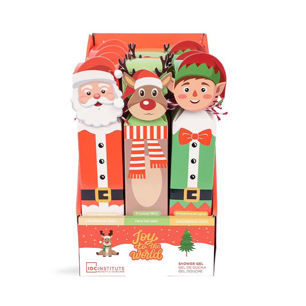 IDC Institute Christmas Jolly Shower Gel 45ml – Χριστουγεννιάτικο Αφρόλουτρο 3 Αρώματα