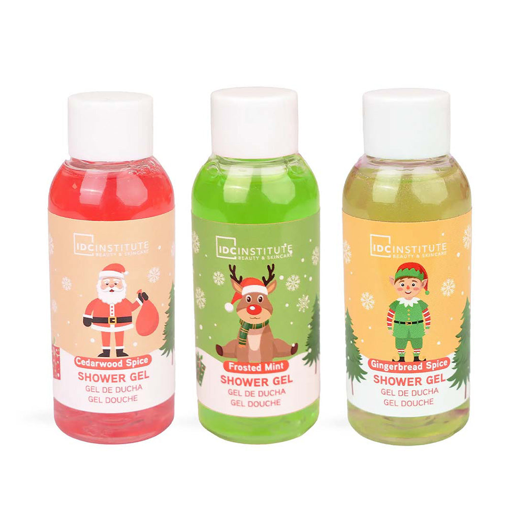 IDC Institute Christmas Jolly Shower Gel 45ml – Χριστουγεννιάτικο Αφρόλουτρο 3 Αρώματα