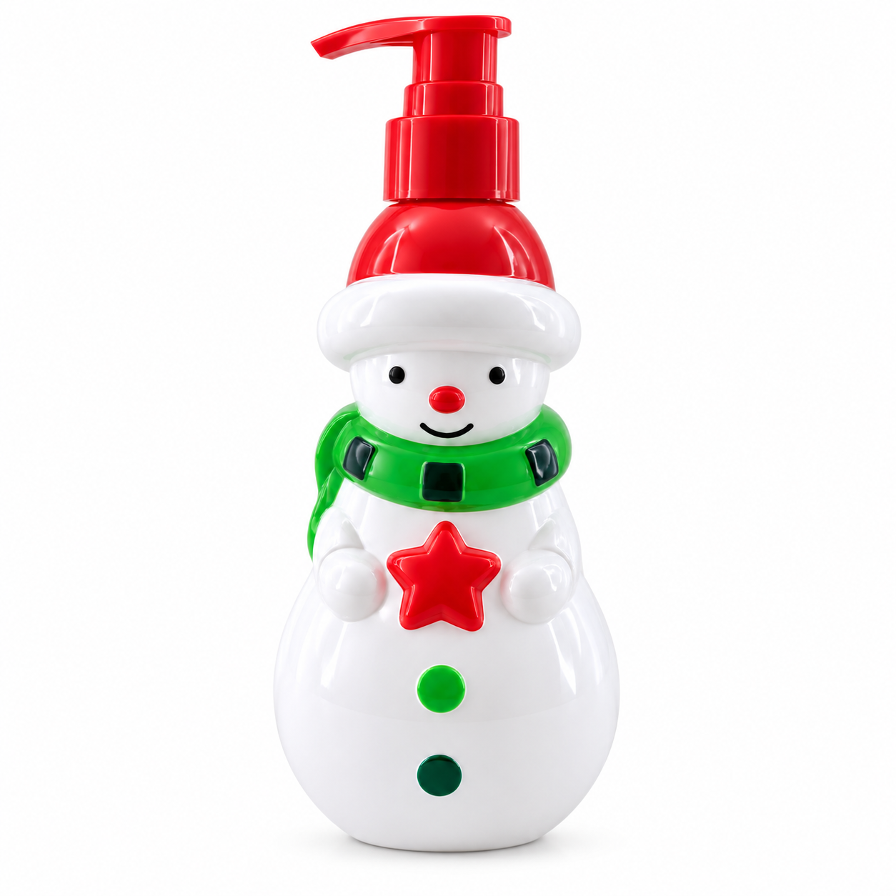 DC Institute Christmas Snowman Hand Soap Orange & Cinnamon 330ml – Χριστουγεννιάτικο Υγρό Σαπούνι Χεριών