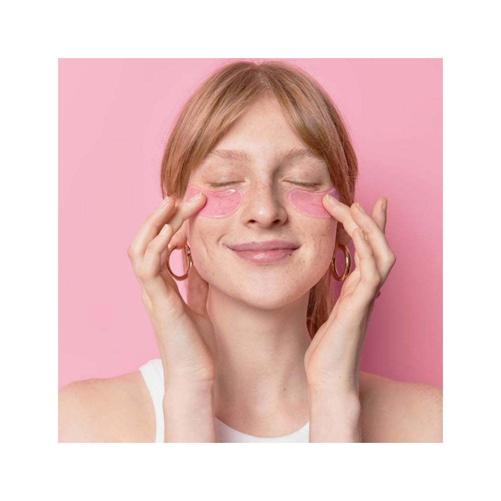 IDC Institute Glitter Eye Pads Hydrogel Blue